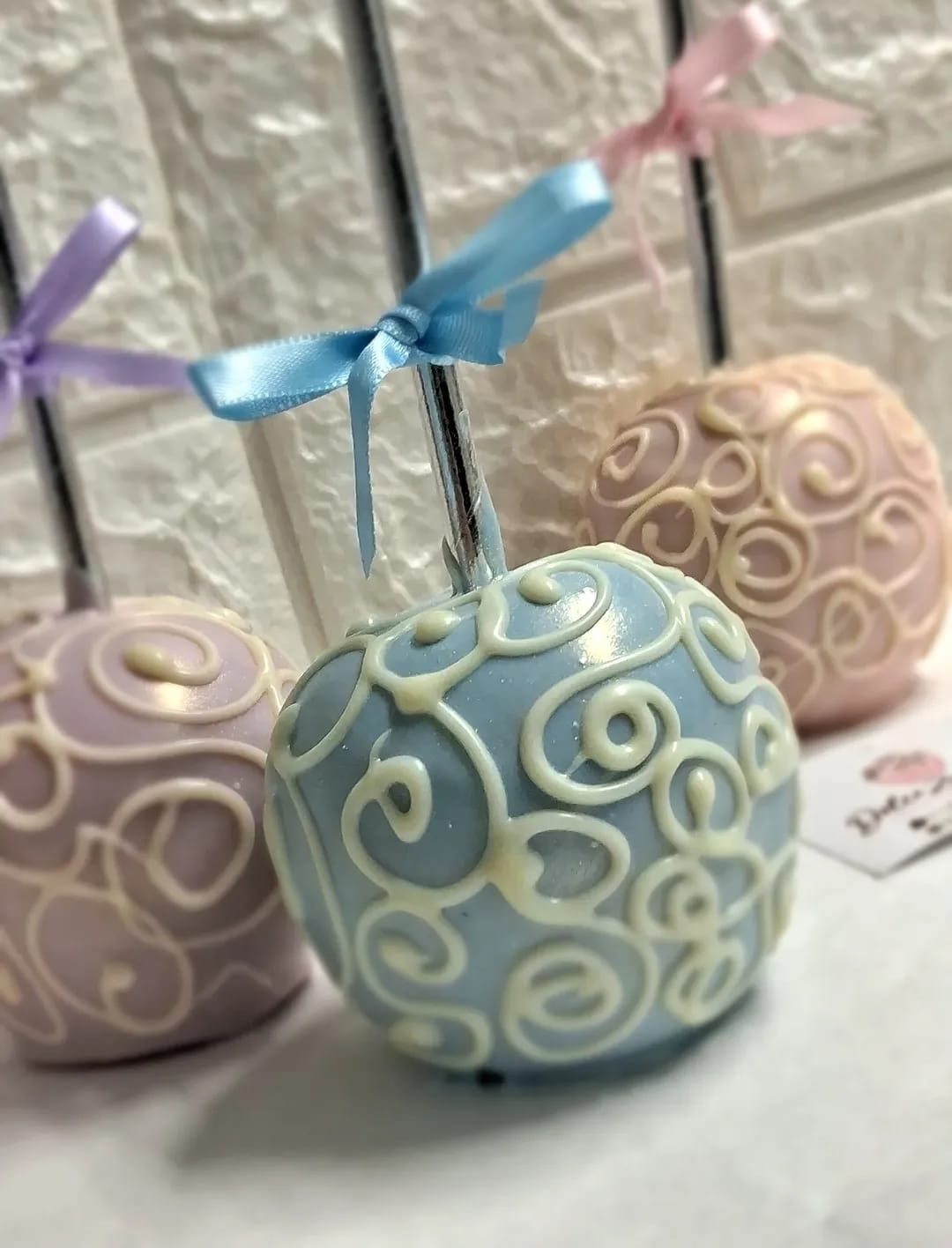 Chocolate decorado artesanal